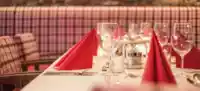 Gedeckter Tisch im Bacher Restaurant © Hotel Bacher