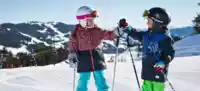 Skiing fun for skiiers of all ages! © Tourismusverband Saalbach Hinterglemm