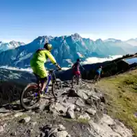Mit dem Rad in den Bergen unterwegs © Saalfelden Leogang Touristik GmbH