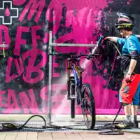 Sauberkeit ist der erste Schritt für ein langlebiges Rad © Saalfelden Leogang Touristik GmbH