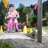Ohne Stützräder den Kinderbikepark erobern! © Saalfelden Leogang Touristik GmbH