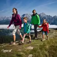 Wandervergnügen für Familien jeder Alterskomposition in Saalfelden Leogang © Saalfelden Leogang Touristik GmbH