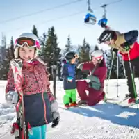 Skiing fun for skiiers of all ages, in Saalbach Hinterglemm! © Tourismusverband Saalbach Hinterglemm